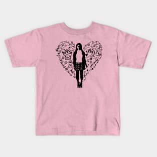 To All the Boys Trilogy - Lara Jean Song Covey - Lana Condor Kids T-Shirt